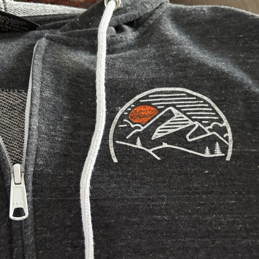 Black Zip-Up Hoodie - Picture 5 of 5
